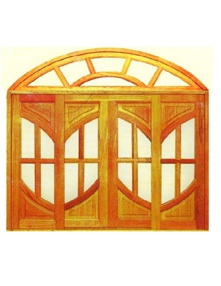 Janela de madeira com folhas de correr para sala e quarto