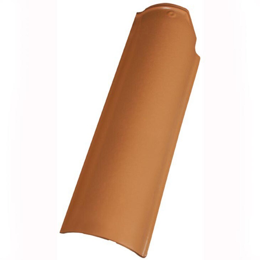 Telha capa caramelo com acabamento vitrificado